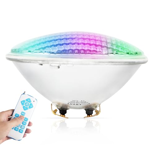 COOLWEST LED Poolbeleuchtung, 72W RGBW...
