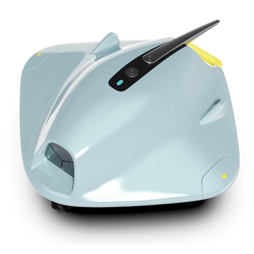 Poolroboter Kabellos Poolsauger Akku 40W...