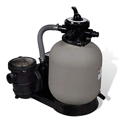 vidaXL Sandfilterpumpe 600W 17000L/h...
