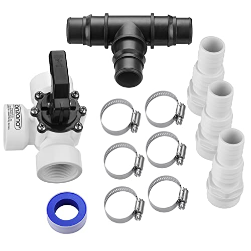 Monzana® Bypass Set Pool 12-teilig 3 Wege...