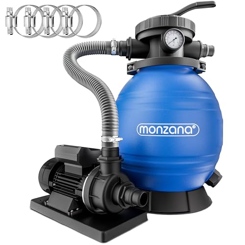 Monzana® Sandfilteranlage SF12K 10.200L/h...
