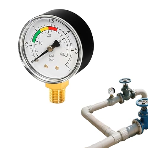 1 Stück Manometer,Hochpräzise...