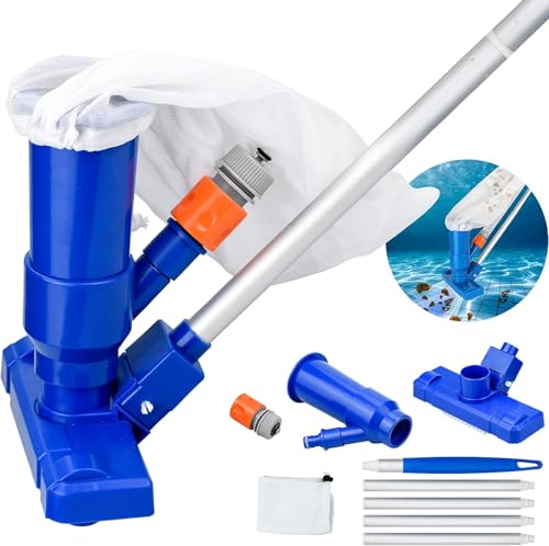 Poolsauger, Pool Bodensauger Set mit Teleskop...