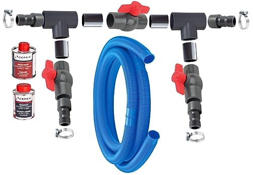 Wärmepumpe Bypass Set Basic, Adapter für...