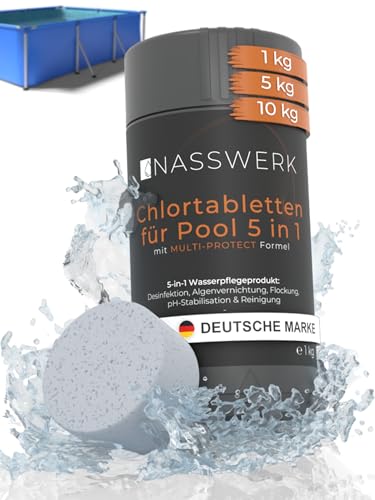 NASSWERK Multitabs Pool 5 in 1 (1kg) | 200g...
