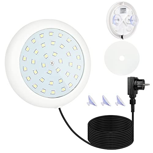VVGOOD LED Poolbeleuchtung mit Magnet, Mini...
