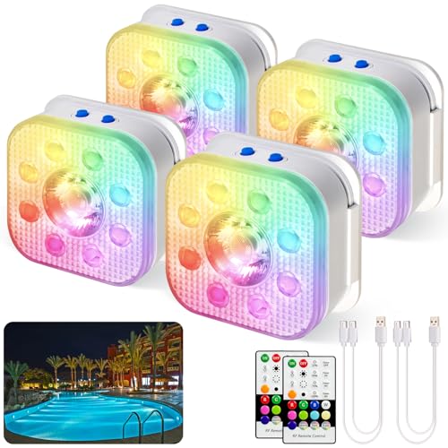 HL Unterwasser Licht mit Fernbedienung,RGB...