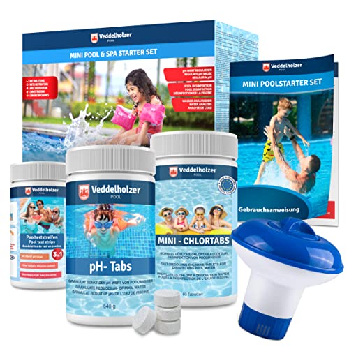 Veddelholzer Mini 4 in 1 Pool Reinigungsset &...