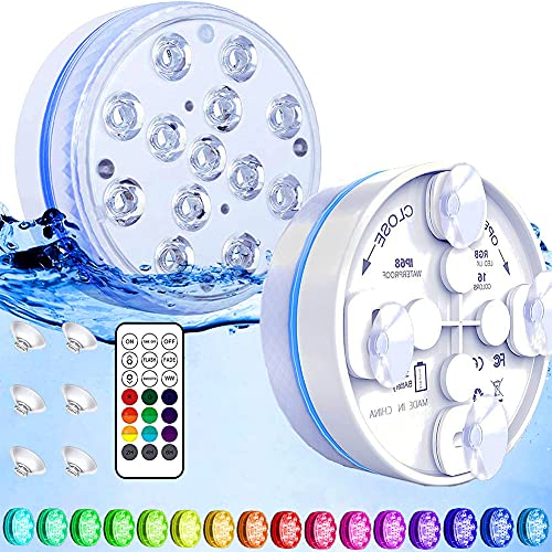 Joycome Poolbeleuchtung 2 Stück 13 RGB LED...