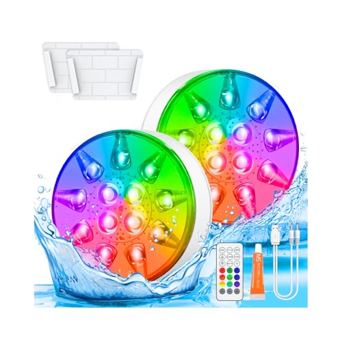 U UZOPI Poolbeleuchtung Unterwasser,...